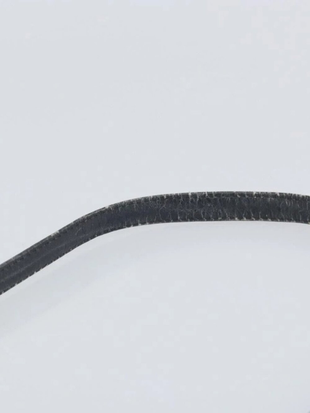 Christian Dior Trotter Canvas Shoulder Bag Navy Gold Auth bs32154 - Picture 9 of 16